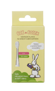 Bob a Bobek baby náhradní hlavice, 18+ měsíců, 4 ks