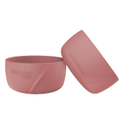Everyday Baby silikonová miska Nature Red, 2 ks