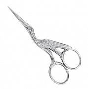 Tweezerman Stork Scissors – nůžky “čáp” na obočí a vousy