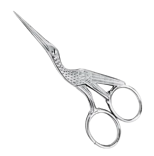 Tweezerman Stork Scissors – nůžky “čáp” na obočí a vousy