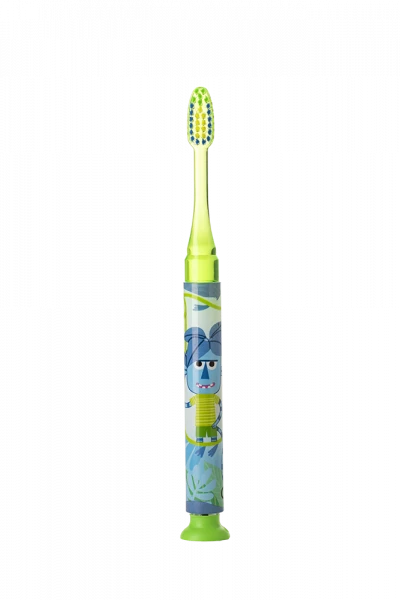 GUM Light-Up Jungle Buddies dětský blikající zubní kartáček (od 6 let)