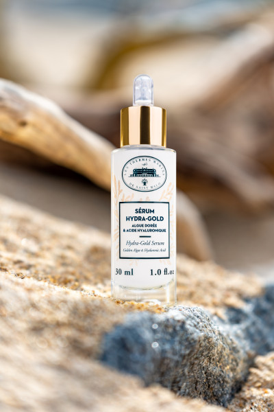 Les Thermes Marins de Saint Malo Hydra-Gold Sérum se žlutohnědými řasami a kyselinou hyaluronovou, 30 ml