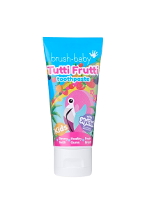 Brush-baby Tutti Frutti Flamingo, dětská zubní pasta, 3-6 let, 50 ml