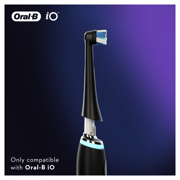 Oral-B iO Ultimate Clean Black náhradní hlavice, 4 ks