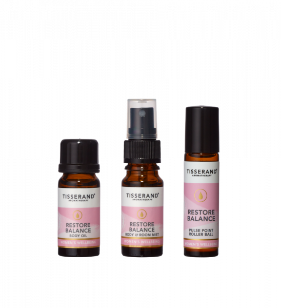 Tisserand The Restore Balance sada pro obnovu rovnováhy, 2x 9 ml + 1x 10 ml