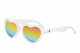 BABIATORS Hearts Rainbow Bright polarizační sluneční brýle, 0-2 let