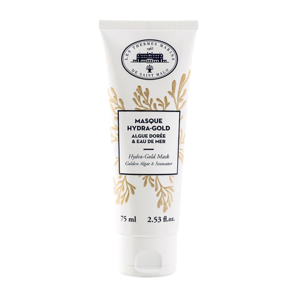 Les Thermes Marins de Saint Malo Hydra-Gold maska se žlutohnědými řasami a mořskou vodou, 75 ml
