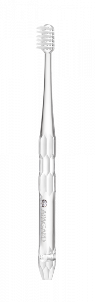 APAGARD zubní kartáček zdobený krystaly Swarovski, medium