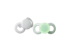 Dentistar Day & Night Soother, denní a noční dudlík, 0-6 měsíců, zelený