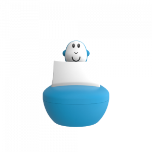 Matchstick Monkey, lodička, modrá