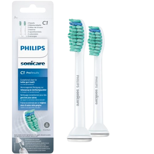 Philips Sonicare ProResults HX6012/07 Standardní velikost hlavice sonického kartáčku, 2 ks