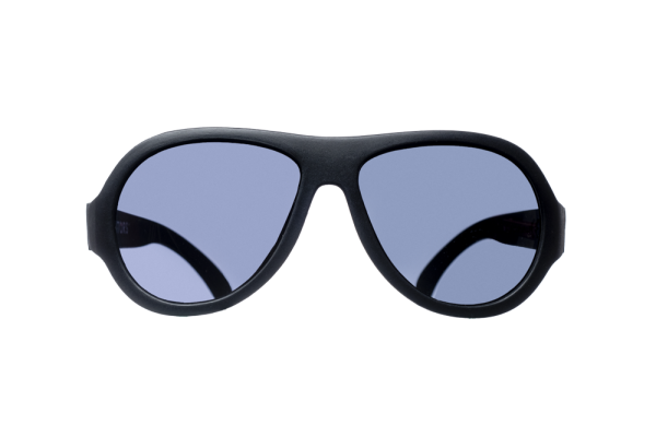 BABIATORS Original Aviators Jet Black, sluneční brýle černé, 3-5 let