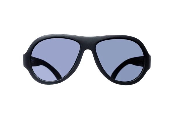 Babiators Original Aviators Jet Black, sluneční brýle černé, 3-5 let
