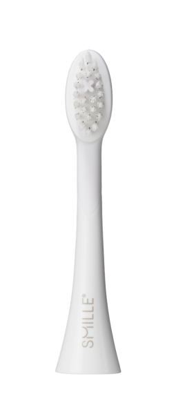 SMILLE Sonic Brush - Prémiový sonický kartáček s kónickými vlákny SANGI, bílý