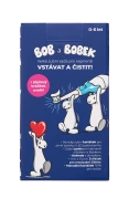Bob a Bobek dárková sada - Velká zubní sada pro nejmenší s červeným sonickým kartáčkem