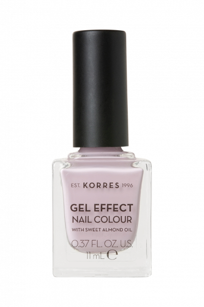 KORRES Gel-Effect Nail Colour - gelový lak na nehty, 06 Cotton Candy, 11 ml