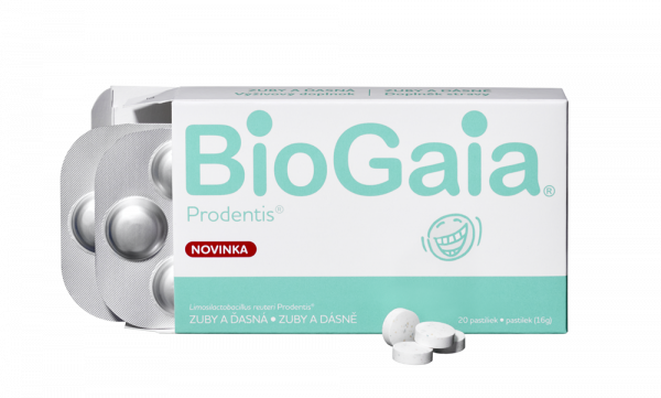 BioGaia ProDentis orální probiotikum bez cukru, 20 pastilek