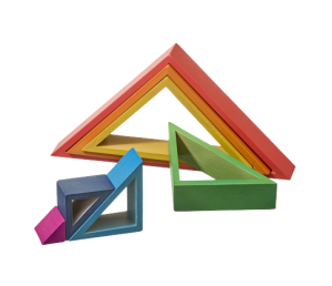 TickiT Duhový Architekt trojúhelník