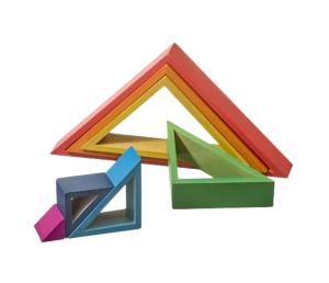 TickiT Duhový Architekt trojúhelník