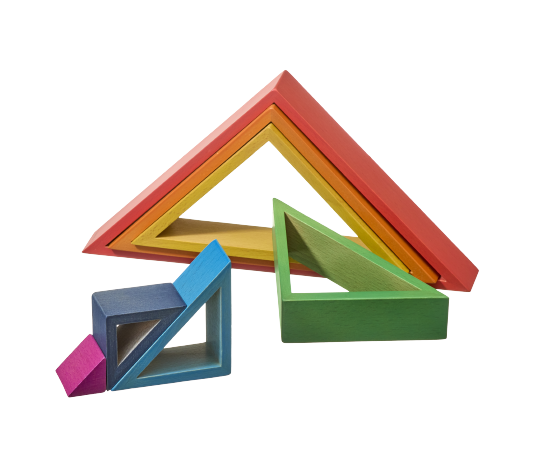 Better Brand TickiT Duhový Architekt trojúhelník