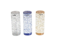 Better Brands Sada křišťálových smyslových válců se zlatými, stříbrnými a modrýmii třpytkami