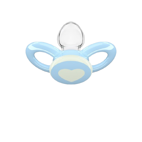 Dentistar ortodontické dudlíky 0-6 měsíců, modré