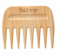 Tek AFRO COMB hřeben s širokými zuby přírodní