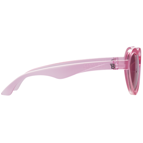 BABIATORS Hearts Fuchsia Haze, sluneční brýle fuchsiové, 0-2 roky