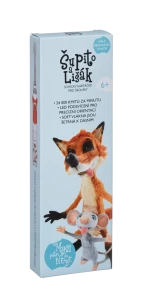 Šupito a Lišák sonický kartáček pro školáky, oranžový Lišák