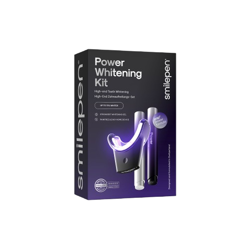 Smilepen Power Whitening Kit & Care, sada pro intenzivní bělení zubů s LED akcelerátorem