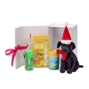 Dárková vánoční sada BOB A BOBEK OMG a JELLYCAT Labrador Pippa