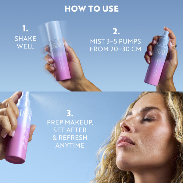 ISADORA The Matte Setting Spray, matující fixační sprej