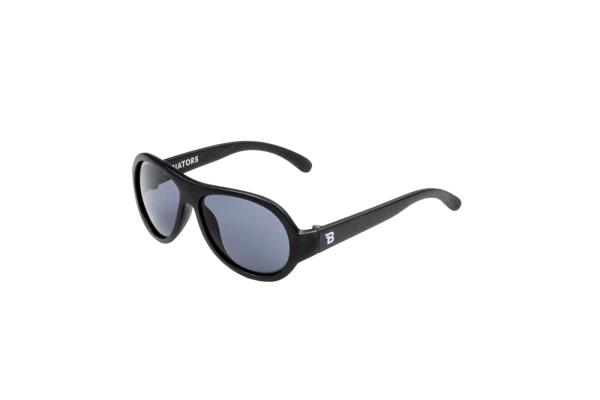 Babiators Original Aviators Jet Black, sluneční brýle černé, 3-5 let