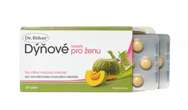 Dr. Böhm Dýňové tablety pro ženu, 30 tablet