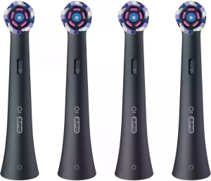 Oral-B iO Radiant White Black náhradní hlavice, 4 ks