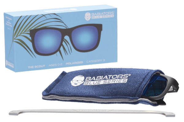 BABIATORS The Scout polarizační sluneční brýle, černé, 0-2 roky