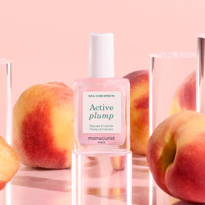 Manucurist Active Plump, Vyživující lak na nehty s kolagenem, 15 ml