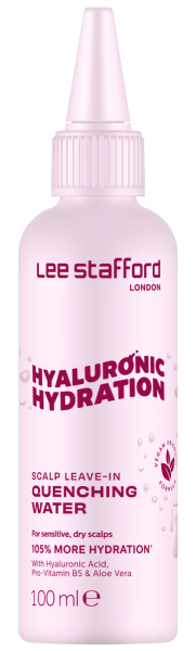 Lee Stafford Hyaluronic Hydration Scalp Water, hydratační vlasové tonikum, 100 ml