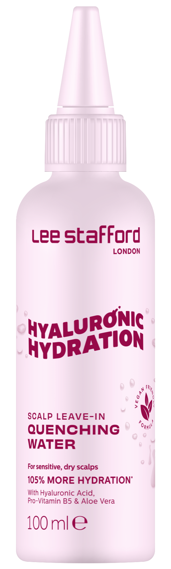 Lee Stafford Hyaluronic Hydration Scalp Water, hydratační vlasové tonikum, 100 ml