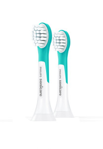 Philips Sonicare for Kids Mini HX6032/33 Kompaktní velikost hlavice sonického kartáčku pro děti od 3 let, 2 ks