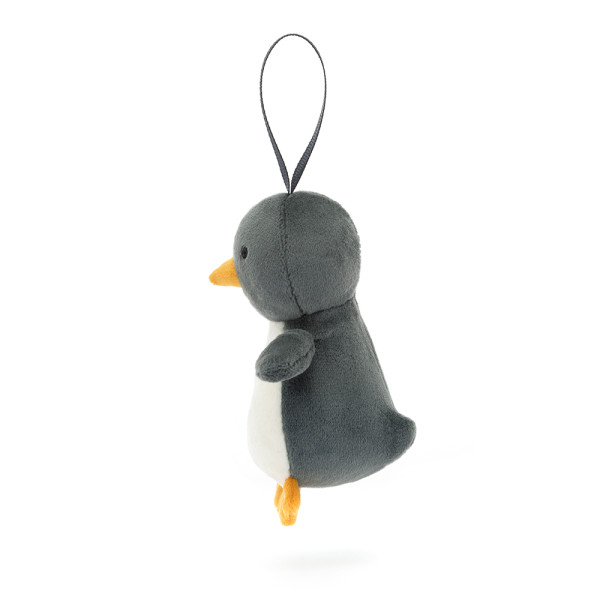 Jellycat Vánoční závěsná ozdoba tučnák 10 cm