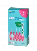 TePe Original mezizubní kartáčky z bioplastu 0,4 mm růžové, 25 ks
