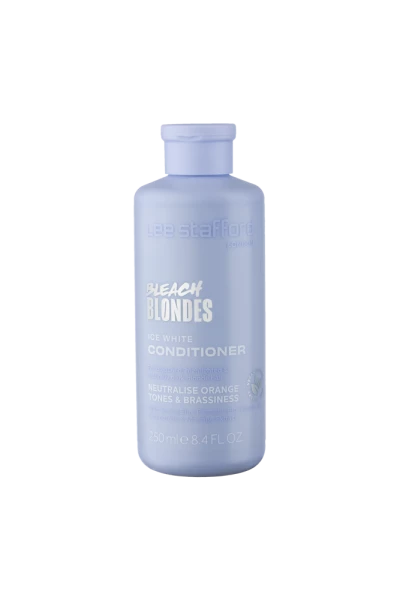 Lee Stafford Bleach Blondes Ice White kondicionér s modrým pigmentem, 250 ml