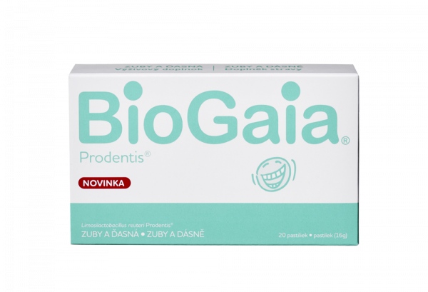 BioGaia ProDentis orální probiotikum bez cukru, 20 pastilek