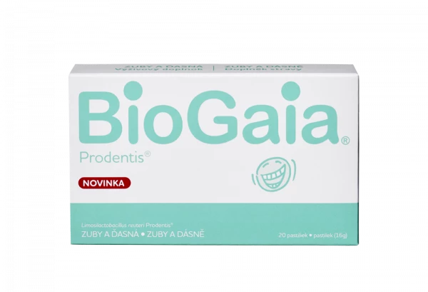 BioGaia ProDentis orální probiotikum bez cukru, 20 pastilek