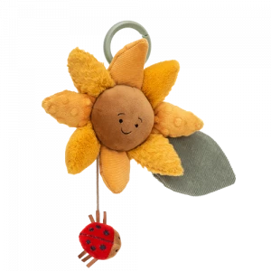 Jellycat hrající slunečnice 10 cm