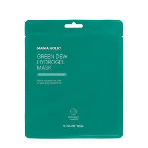 Mania Holic Green Dew Hydratační hydrogelová maska, 1 ks