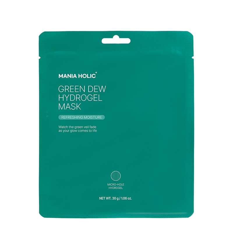 Mania Holic Green Dew Hydratační hydrogelová maska, 1 ks