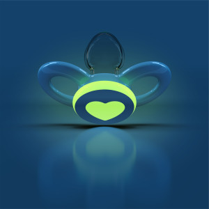 Dentistar ortodontické dudlíky 0-6 měsíců, modré