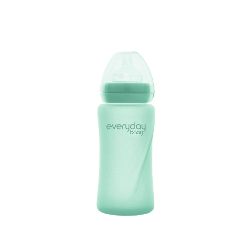 Everyday Baby skleněná láhev 240 ml, Mint Green